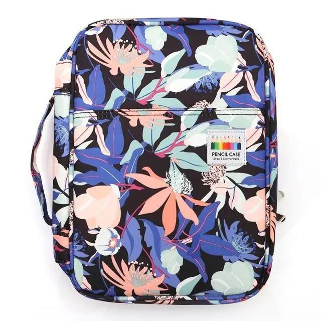 Colorful Large Capacity Pencil Bag Organizer Portable Multilayer Holder  Big Pencil Bag