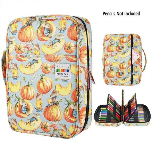 Colorful Large Capacity Pencil Bag Organizer Portable Multilayer Holder  Big Pencil Bag