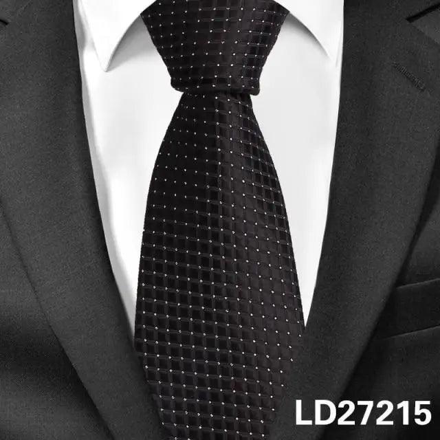 Colorful Men Necktie Business Wedding Fashion Various Colors Easy Match Ties For Men Men's Necktie Classic Tie Business Suit Accessory Elegant Tie