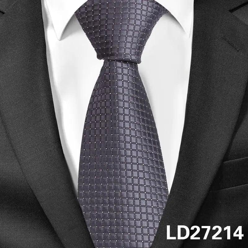 Colorful Men Necktie Business Wedding Fashion Various Colors Easy Match Ties For Men Men's Necktie Classic Tie Business Suit Accessory Elegant Tie