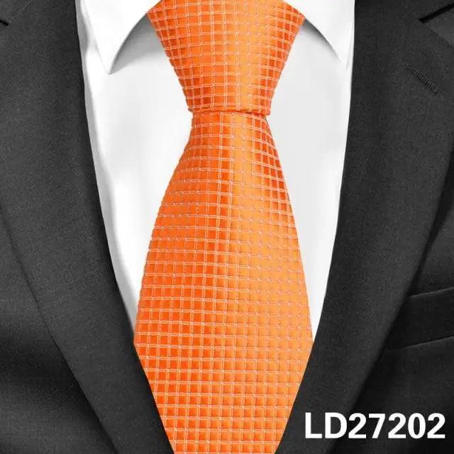 Colorful Men Necktie Business Wedding Fashion Various Colors Easy Match Ties For Men Men's Necktie Classic Tie Business Suit Accessory Elegant Tie