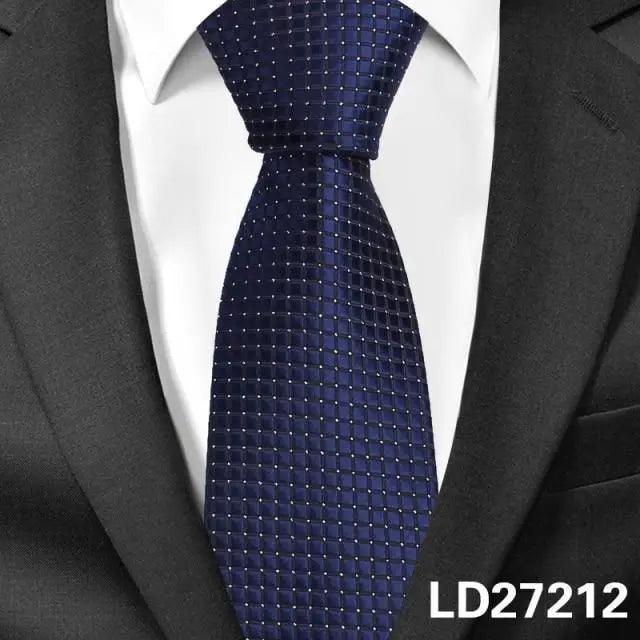 Colorful Men Necktie Business Wedding Fashion Various Colors Easy Match Ties For Men Men's Necktie Classic Tie Business Suit Accessory Elegant Tie