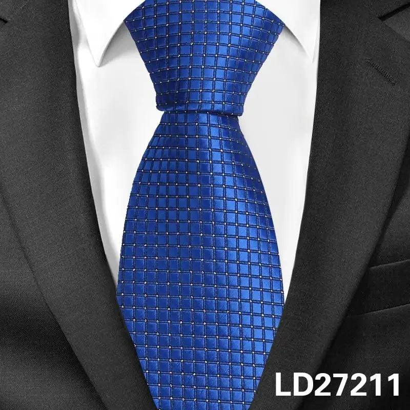 Colorful Men Necktie Business Wedding Fashion Various Colors Easy Match Ties For Men Men's Necktie Classic Tie Business Suit Accessory Elegant Tie