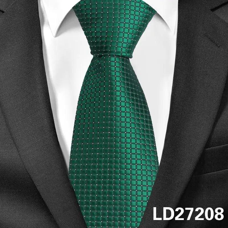 Colorful Men Necktie Business Wedding Fashion Various Colors Easy Match Ties For Men Men's Necktie Classic Tie Business Suit Accessory Elegant Tie