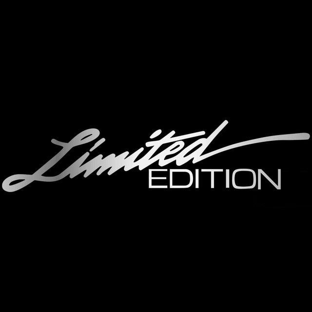 Creative Vinyl Sticker On Car Stickers 3D "LIMITED EDITION" Car Window Sticker Car-Styling Decal Creative Vinyl Sticker On Car Stickers and Decals Window Sticker Car-styling Decal 16CM*3.8CM