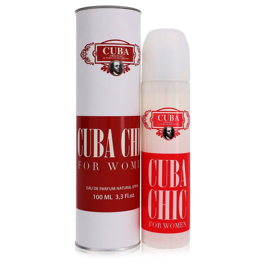 Cuba Chic by Fragluxe Eau De Parfum Spray 3.3 oz für Damen