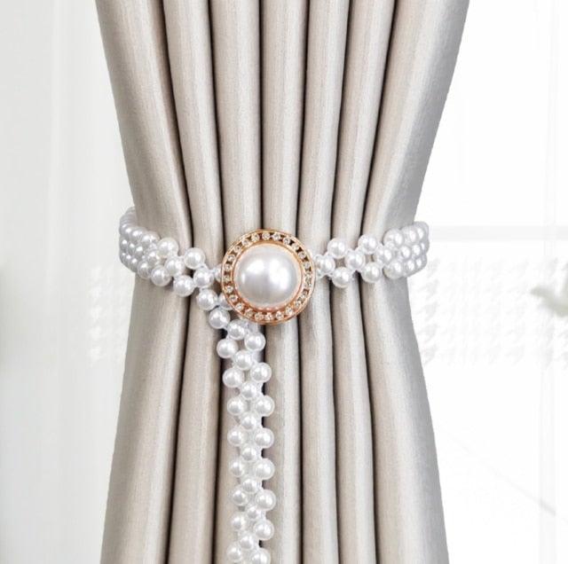 Curtain Tieback High Quality Elastic Holder Hook Buckle Clip Pretty And Fashion Polyester Decorative Home Accessories Modern Simple Style Curtain Tie Backs