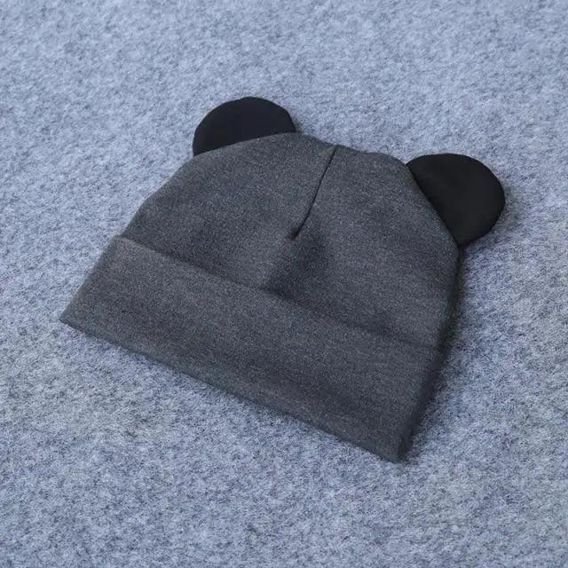 Cute Baby 0-12M Hat With Ears Casual Style Kids Autumn Winter Hat Classic  Boys And Girls Beanie