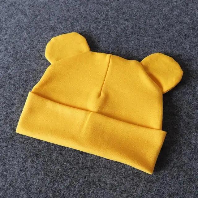 Cute Baby 0-12M Hat With Ears Casual Style Kids Autumn Winter Hat Classic  Boys And Girls Beanie
