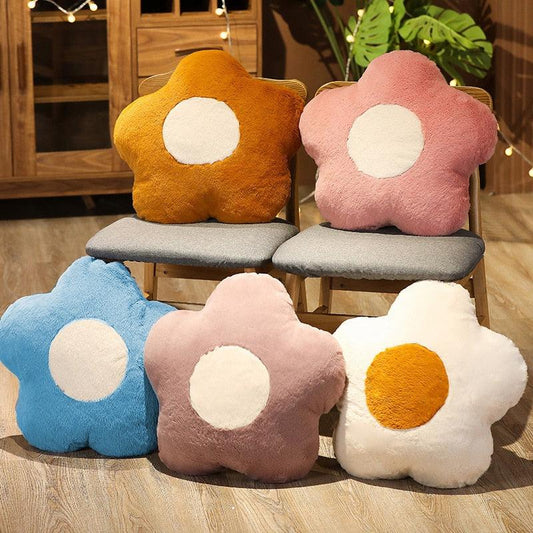 Cute Daisy Pillow Stuffed Flower Toy Doll Flower Floor Super Soft Seat Cushion on The Sofa Flower Floor Pillow Seating Cushion Floor Pillows Kids Girls Gifts Home Decor Flower Floor Pillow Seating Cushion Cute Room Decor for Girls Teens Tweens Toddlers