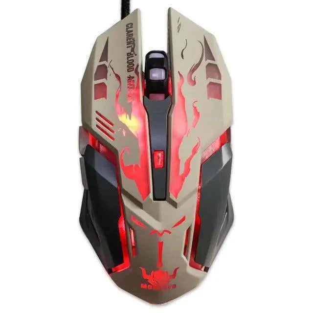 Cute Gaming USB Wired Mouse Girls Pink Computer Professional 2400 DPI Mouse Colorful Silent Mouse For PC