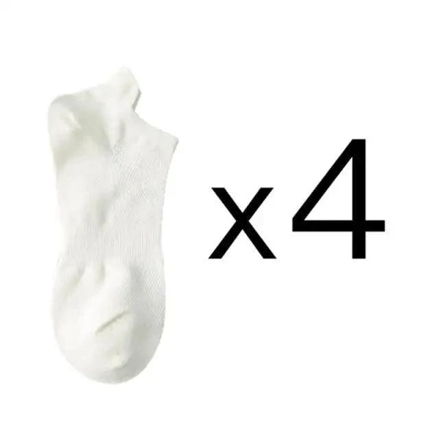 Cute Heart Design 4 Pairs Socks For Women Fashion Spring Cotton Modern Girls Casual Outdoor Socks For Women