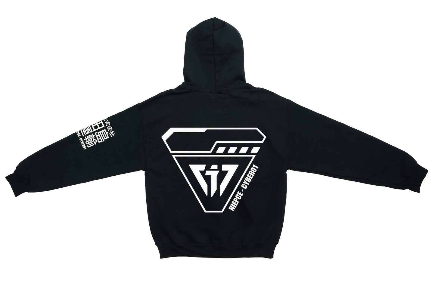 MHH1 Black Niepce Cyber01 Kapuzenpullover