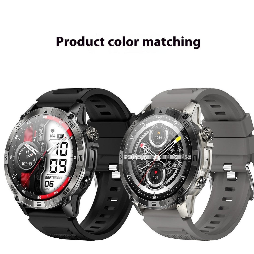 Multifunctional Altitude Pressure Compass Heart Rate Blood Oxygen Sports Waterproof GPS Smart Watch