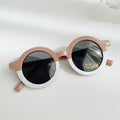 Children's Sunglasses Round Frame Sun Protection And Sunshade Fashion All-matching