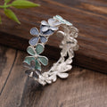 Flower Elastic Bracelet Women's High-grade Alloy Hand Bracelet