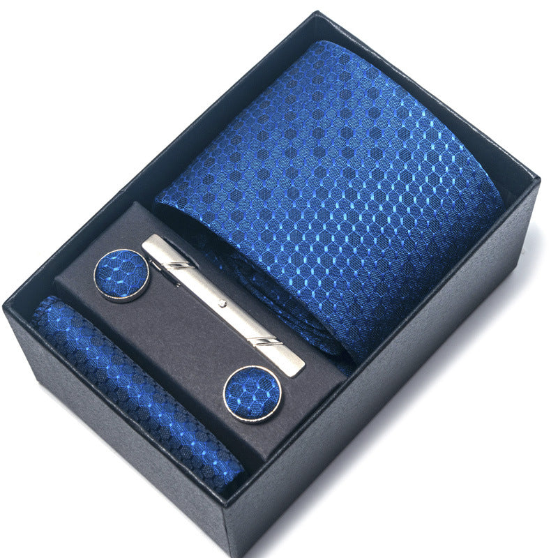 Direct-supply Mens Polyester Yarn-dyed Jacquard Formal Tie