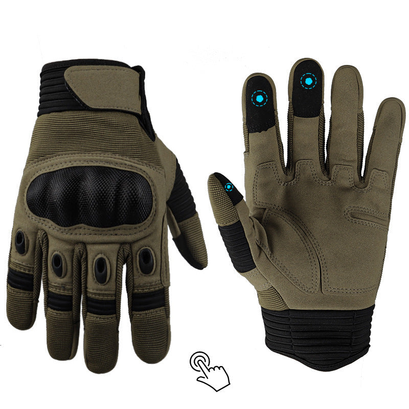 Touch Screen Military Fans Tactical Full Finger Motorbike Gloves