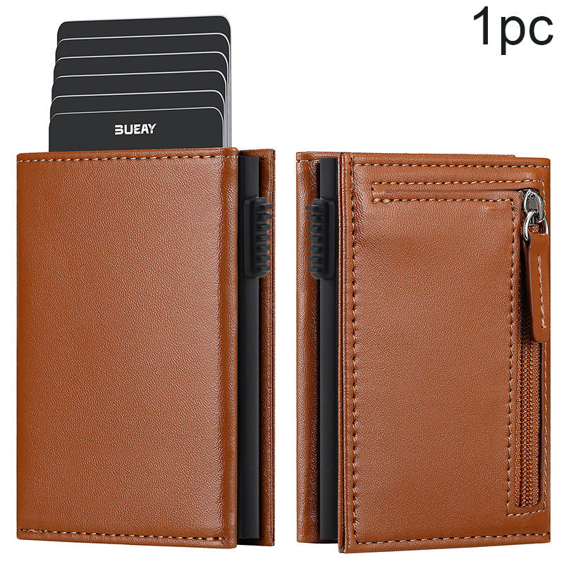 Foreign Trade First-layer Cowhide Genuine Leather Card Holder