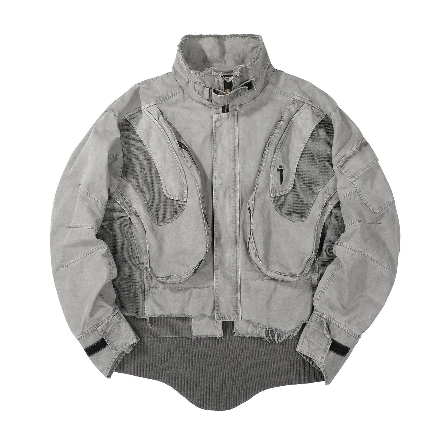 HiJ41 Graue Cyber IX Jacke
