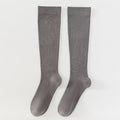 Solid-color Breathable Bamboo Fiber Compression Socks