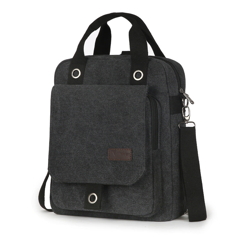 Canvas Trendy Casual Laptop Backpack