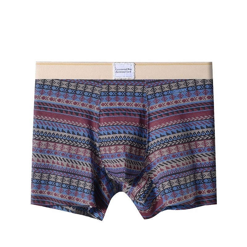 10A Mens Breathable Antibacterial, Trendy Cotton Underwear For Sports