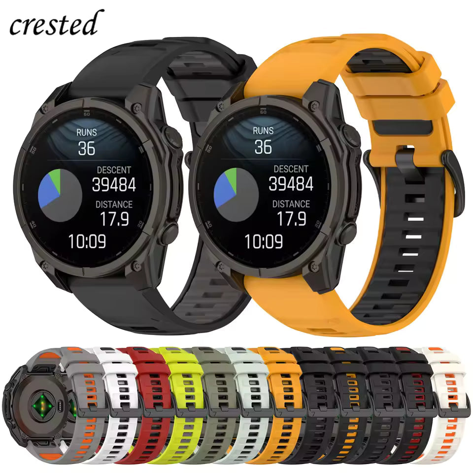 Garmin Silikonarmband – Weiches, flexibles, bequemes Armband