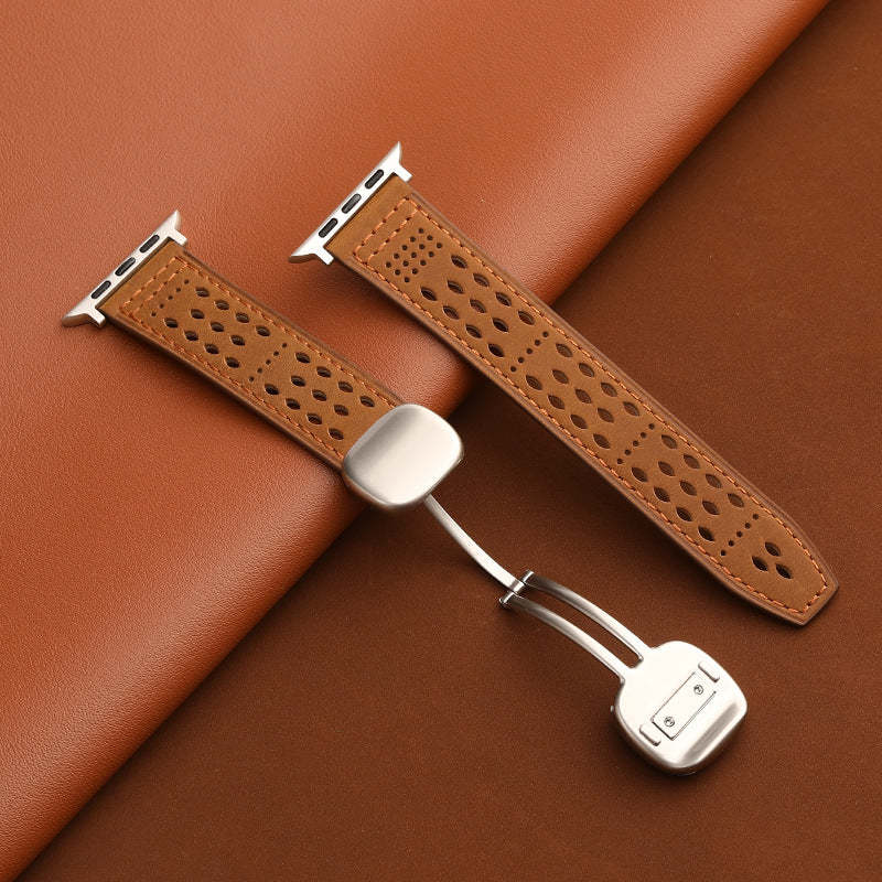 Magnetic-clasp Breathable Strap For IWatch