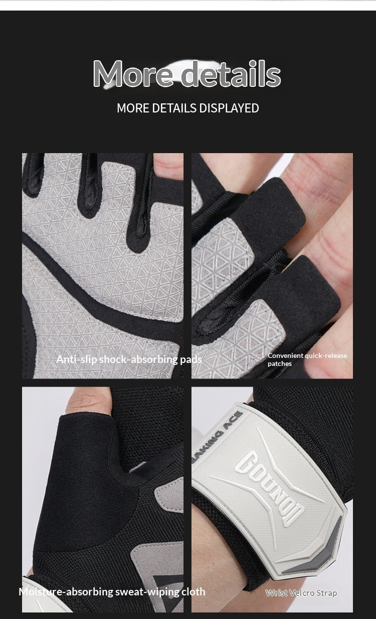 Half-finger Gloves For Cycling Sports And Outdoor Climbing