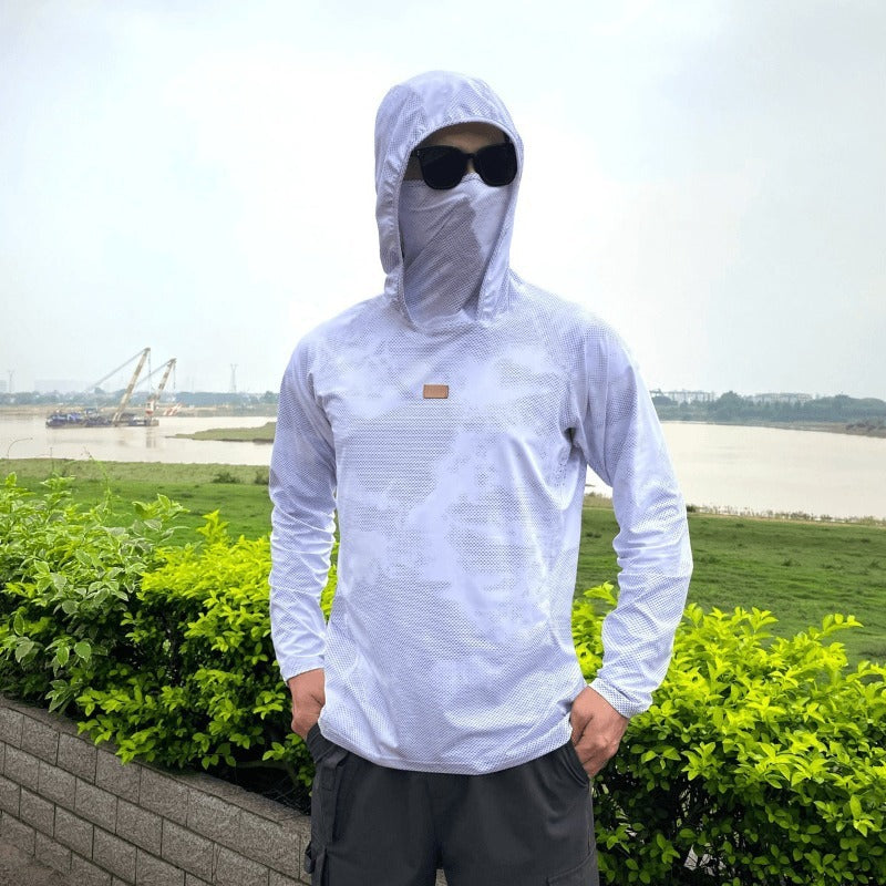 Men's Sun-Protective Fishing Gear Cycling Apparel