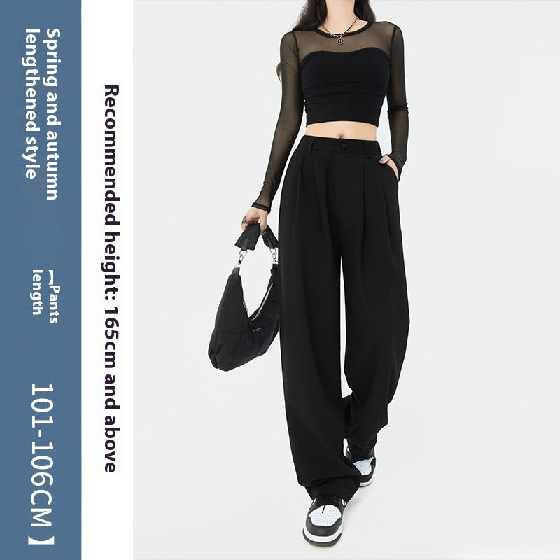 Hot Girl Fashionable Wide Leg Pants Women