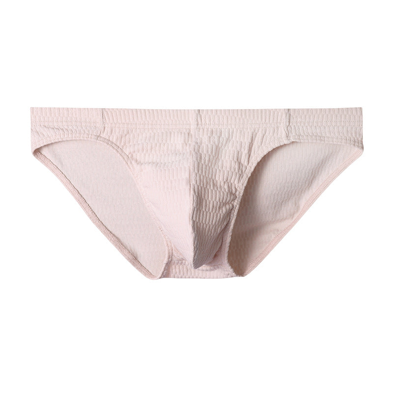 Men's Triangle Underwear Pure Cotton Pants Solid Color Shorts