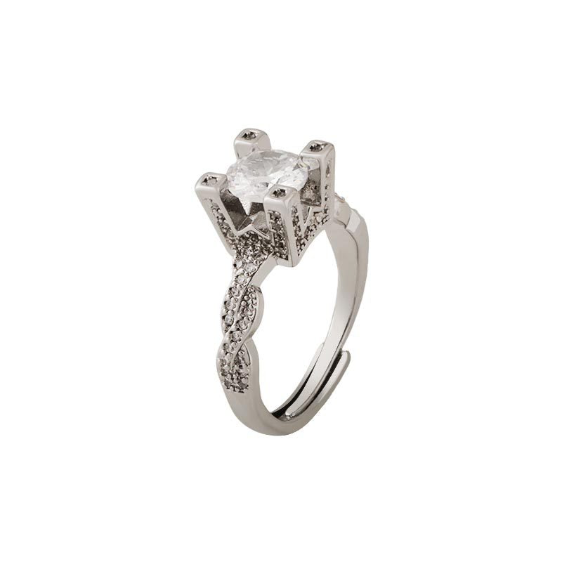 Ring Internet-celebrity Chic Versatile British-style Hand Jewelry