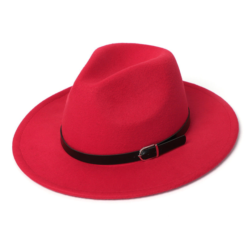 European And American Retro Jazz Hat In The British Style