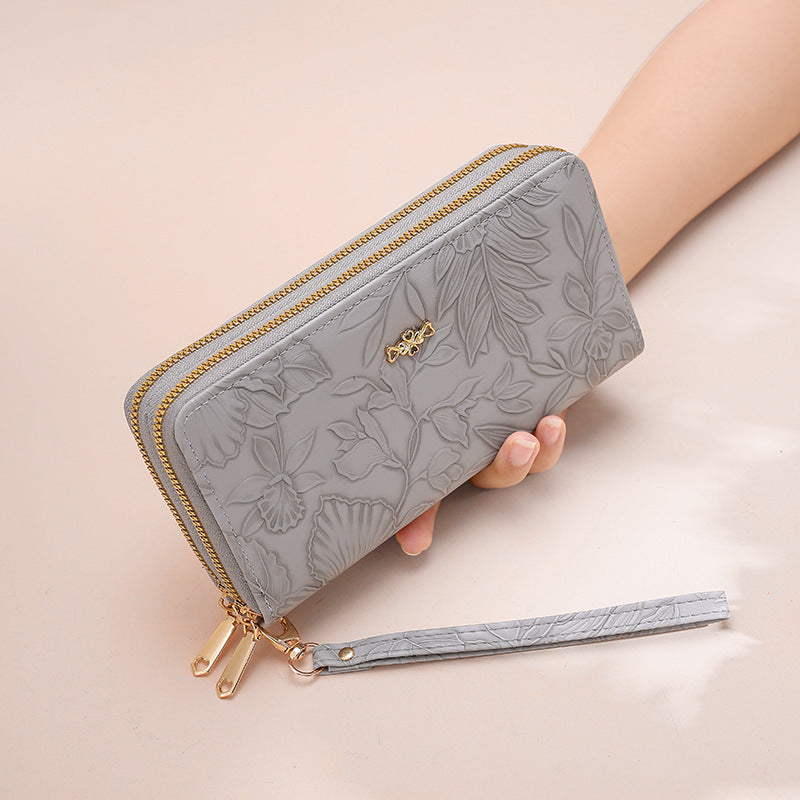 Womens Stylish Long Wallet With Large Capacity