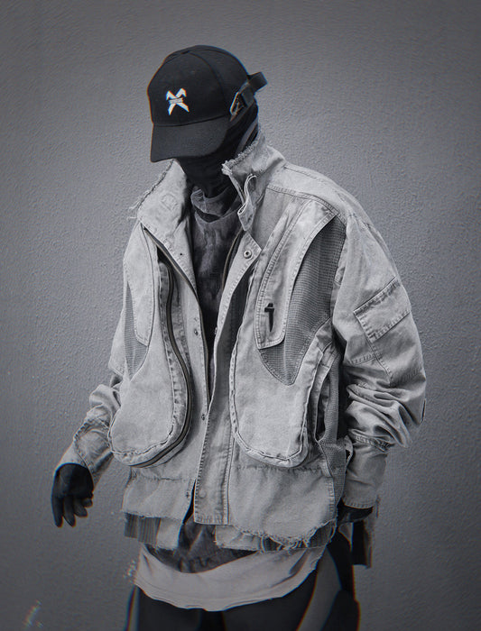 HiJ41 Veste Cyber IX grise