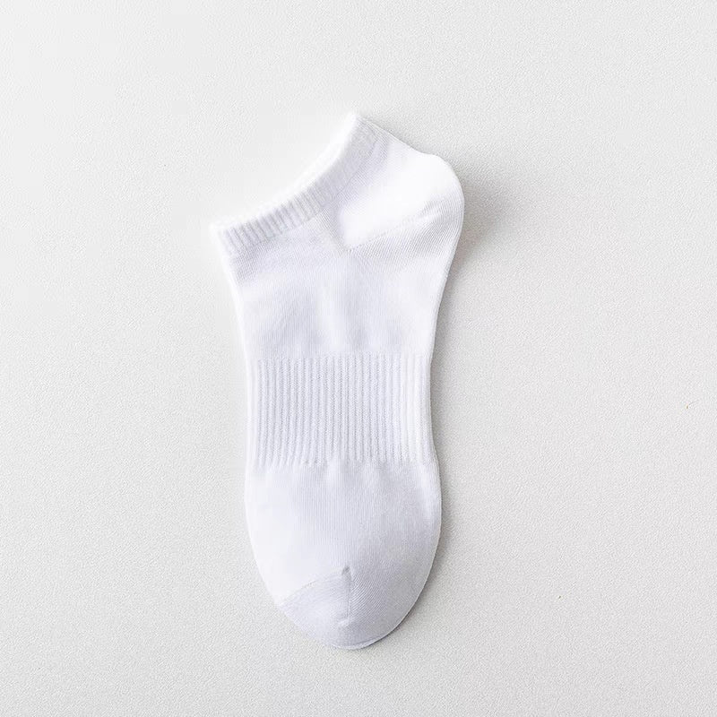 7A-Level Antibacterial Socks Mens Low-Rise Invisible Socks Summer
