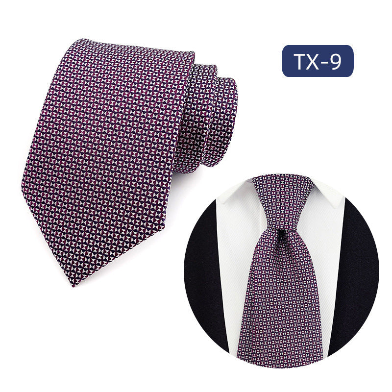 Mens Jacquard Woven Business-casual Tie