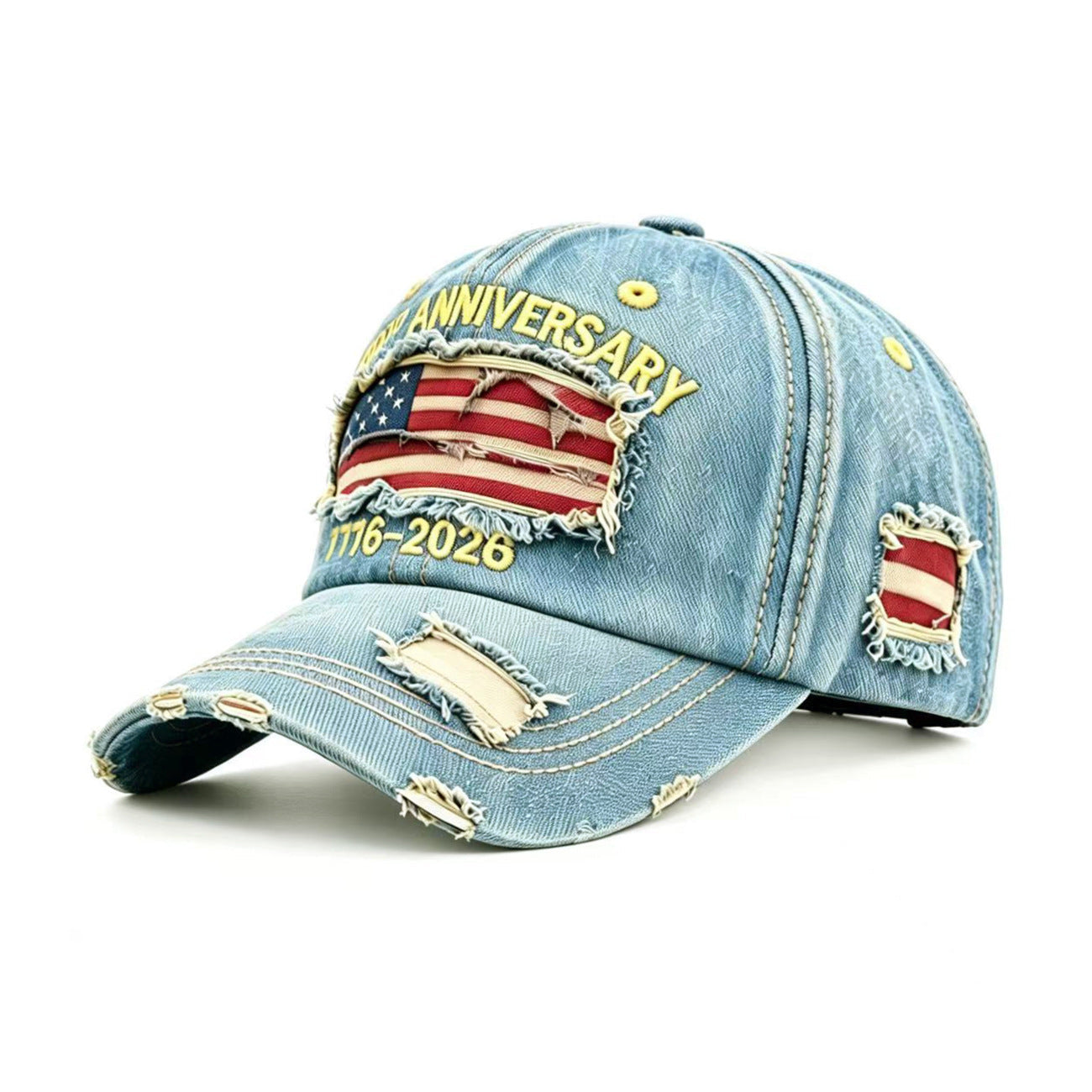 Sun-protective Shade-providing Denim Hat