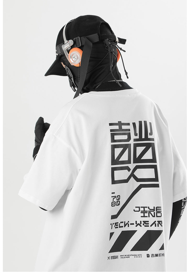 JX Neo Cyber Grafik-T-Shirt