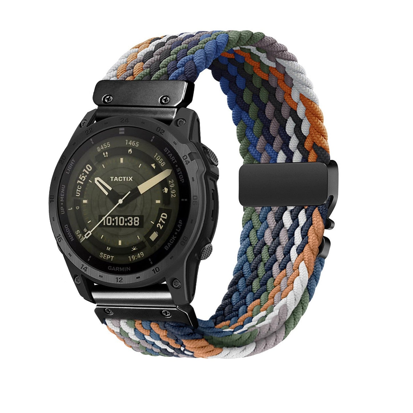 Woven Loop Elastic Watch Strap