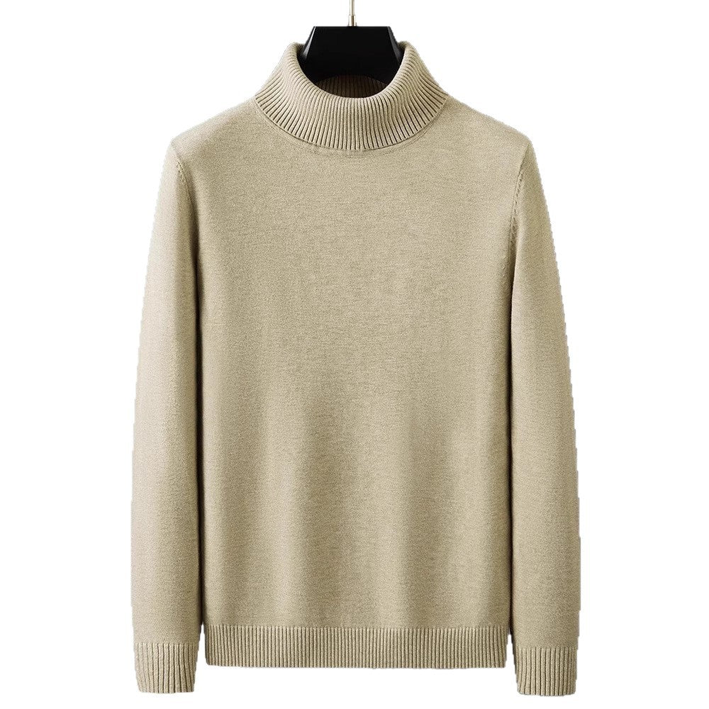 Skin-friendly Casual Warm Turtleneck Sweater For Men