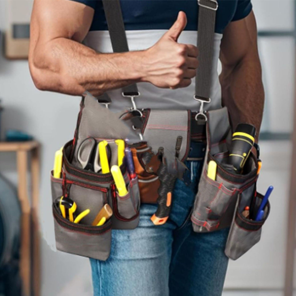 Multi-function Tool Waist Bag Strap Type