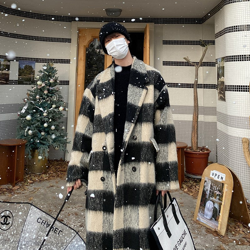 Extra-long Casual Men's Coat For Fallwinter