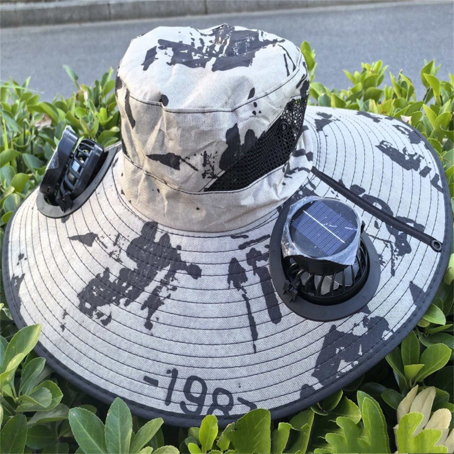 Solar Double Fan Hat
