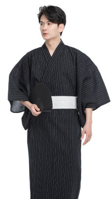 Yukata Home Leisure Set Traditional Bath Gown For Cool Breathable Wear At Home