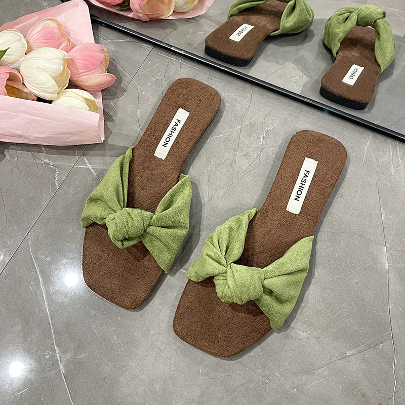 Suede Sandals For Women New Summer Style
