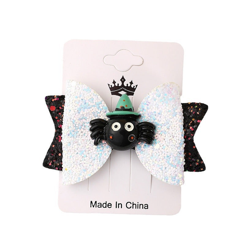 Halloween Barrettes Ghost Festival Party Festival Atmosphere Decor