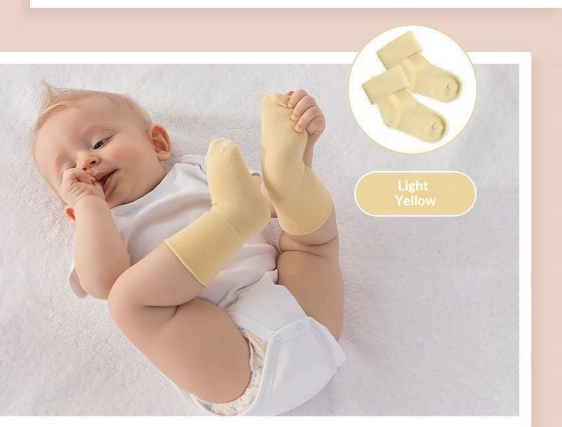 Spring And Autumn Mid-Calf Baby Socks